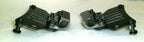 SET OF 2 WHEELCHAIR BACK SUPPORT BRACKETS