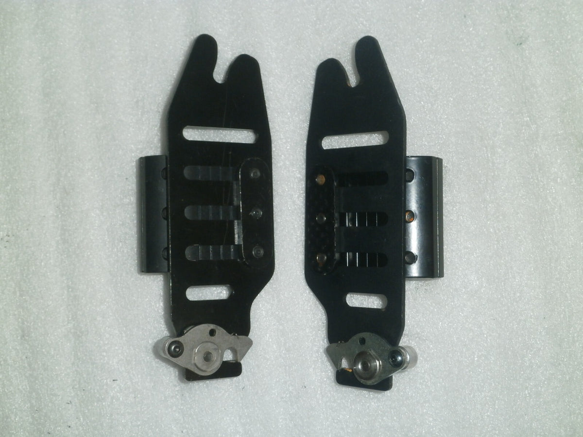 SET OF 2 WHEELCHAIR FUTURE BACK SUPPORT BRACKET GOOD AS PICTURE
