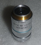 Leitz Wetzlar Germany 519693/ 160/- NPL Fluotar 50/1.00 OEL - Microscope lens
