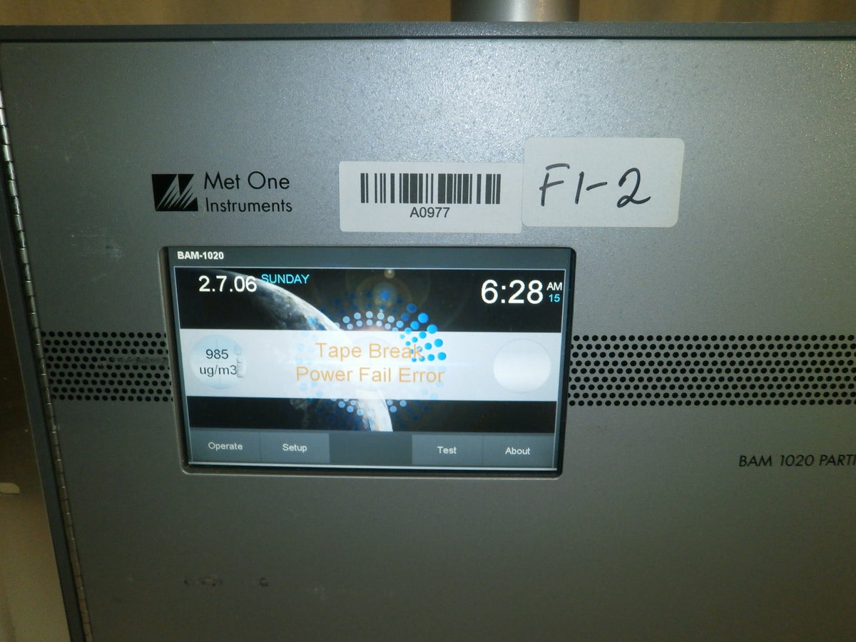 Met One BAM 1020 Touch Screen Continuous Particulate Monitor