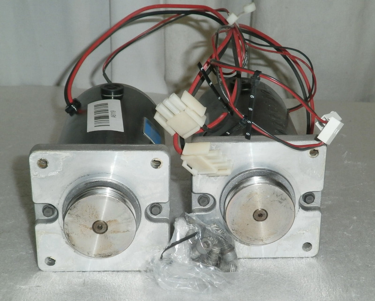 AMX 4 MAIN DRIVE MOTORS Leeson 46-302161 & MOTOR SHAFT BRAKE 46- 302161P1