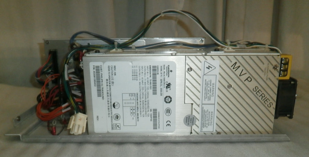 Set of 2 Emerson MP6-3L-4NN-0M Power Supply Unit and 1 Board 453561290183 REV C