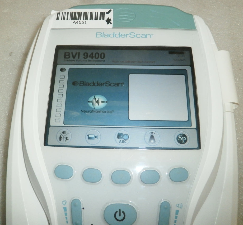 Verathon BVI 9400 Bladder Scan w/ Probe, Battery