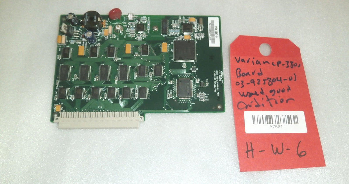 VARIAN CP-3800 BOARD 03-925804-01 USED GOOD CONDITION
