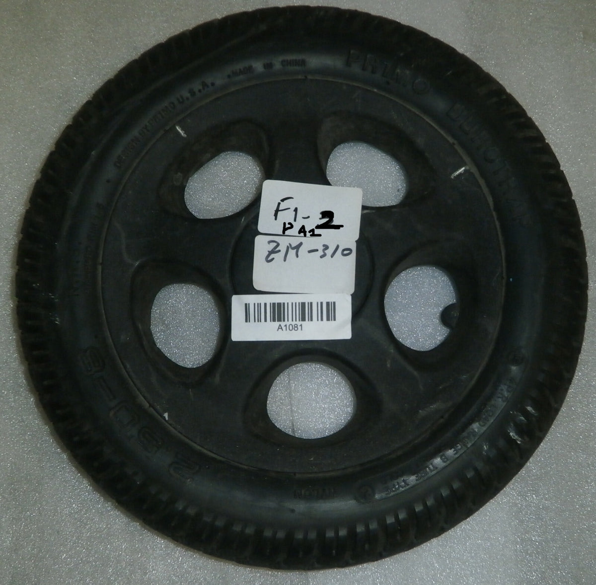 2 WHEELS POWERTRAX 2.50-8 VERY GOOD CONDITION WITH RIMS AS PICTURES