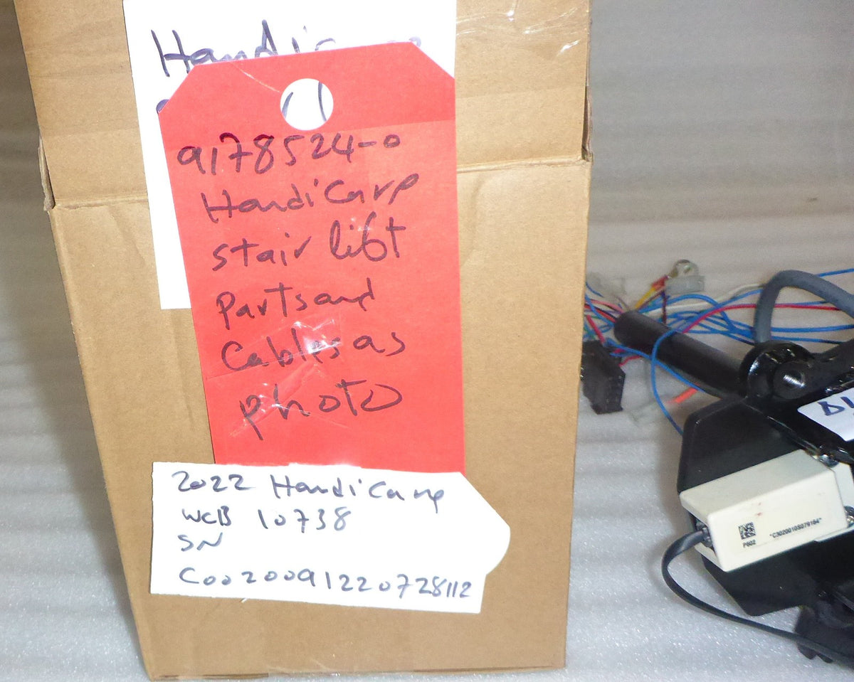 2022 HANDICARE STAIR LIFT PARTS USED GOOD CONDITION AS PHOTO