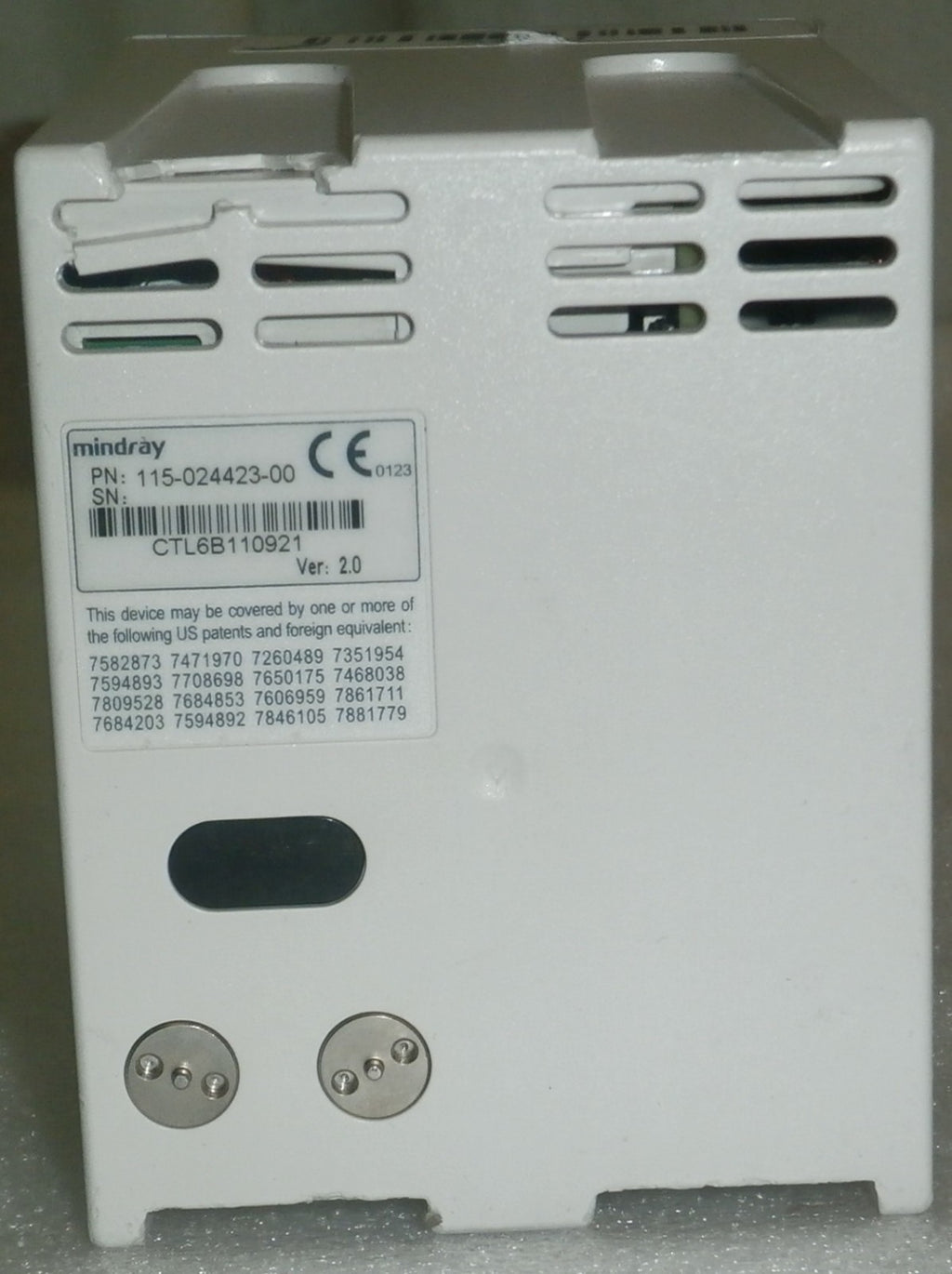 Mindray MPM Parameter Module 115-010755-00 w/ Cables