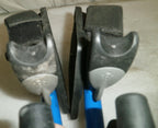 SET OF WHEELCHAIR FOOT REST Good CONDITION WITH MOUNT PLATES