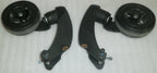 Set of 2 Parts Back Caster Frames as Photo Good Condition