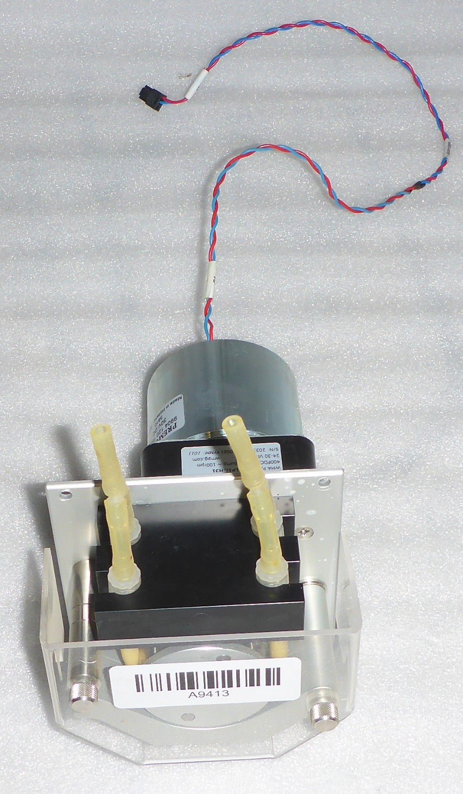 WATSON MARLOW PREMOTEC PUMP 950312 WITH MOTOR PREMOTEC 9904 120 13814
