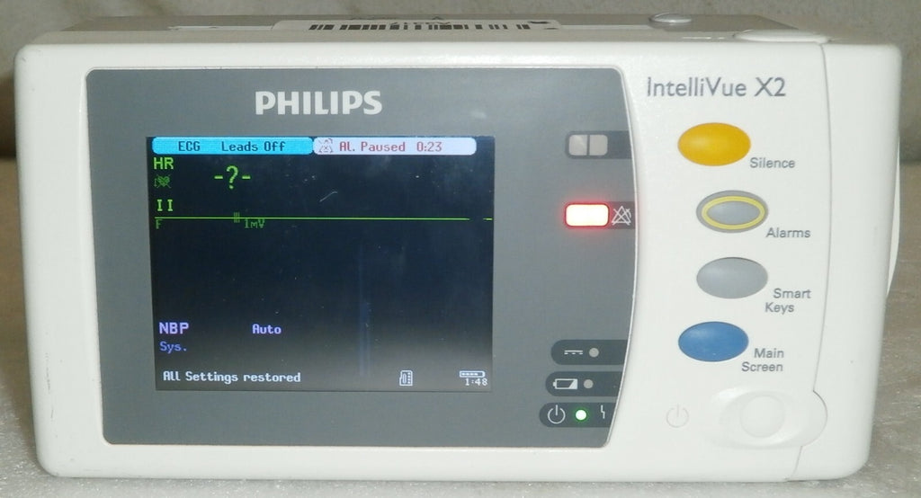 Philips IntelliVue Intelli Vue X2 Vital Sign Patient Monitor M3002A Rev L