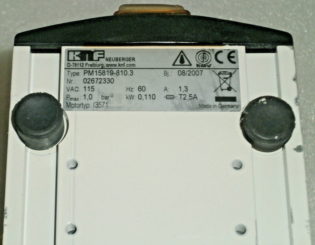 KNF LAB PM15819-810.3 PM15819 PUMP