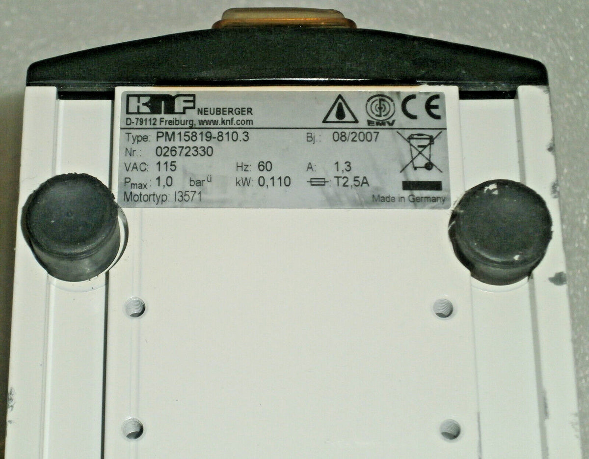KNF LAB PM15819-810.3 PM15819 PUMP