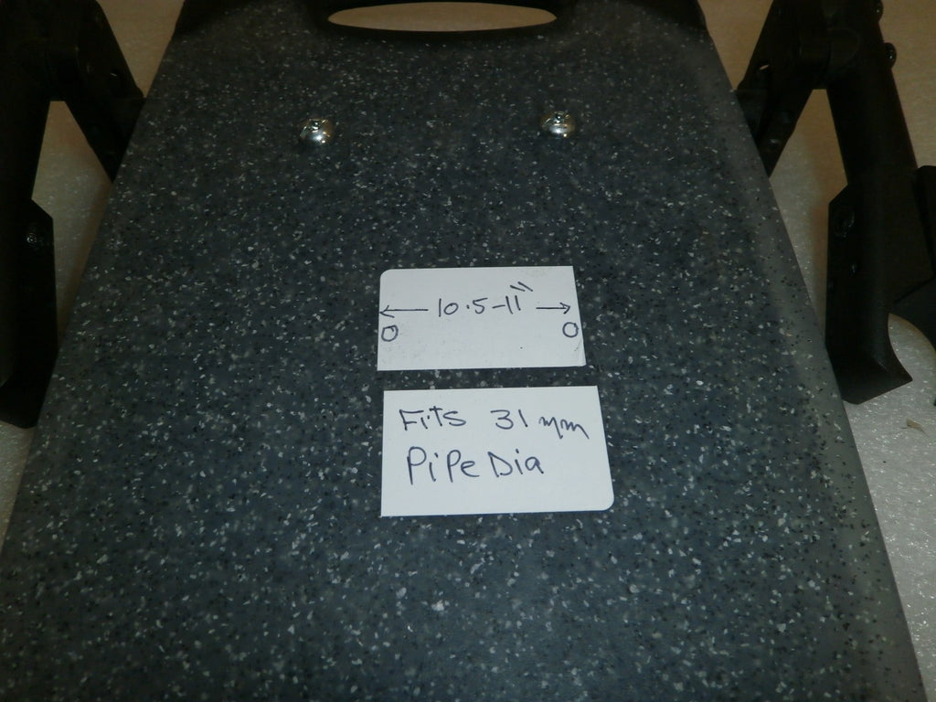 CLICK MANUAL WHEELCHAIR FOOTREST FITS PIPE 31MM DIA GOOD CONDITION