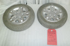 LOT OF 2 QUANTUM Q6 EDGE WHEELS 3.00-8 SOLID GOOD CONDITION