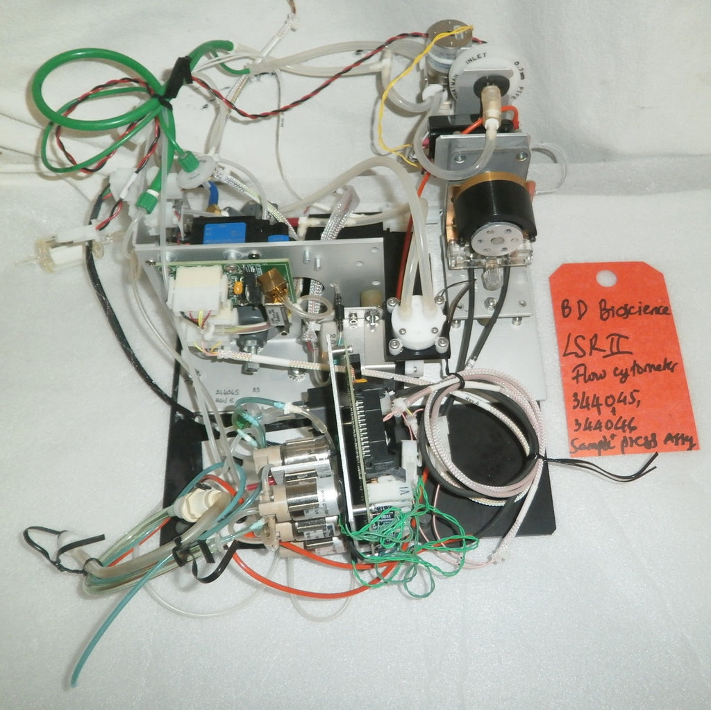 BD Biosciences LSR II Flow Cytometer 344045, 344046 & SAMPLE PRESS ASSY