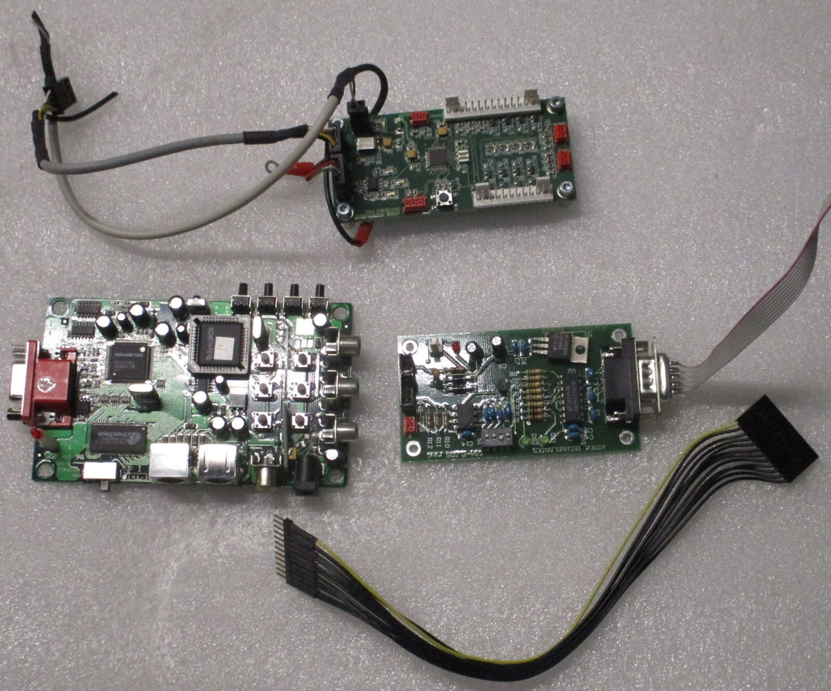 LOT OF ELECTRONIC BOARDS FROM NIDEK CONFOSCAN : CS4-EL035 /CS4-EL010/TKE T-4311A