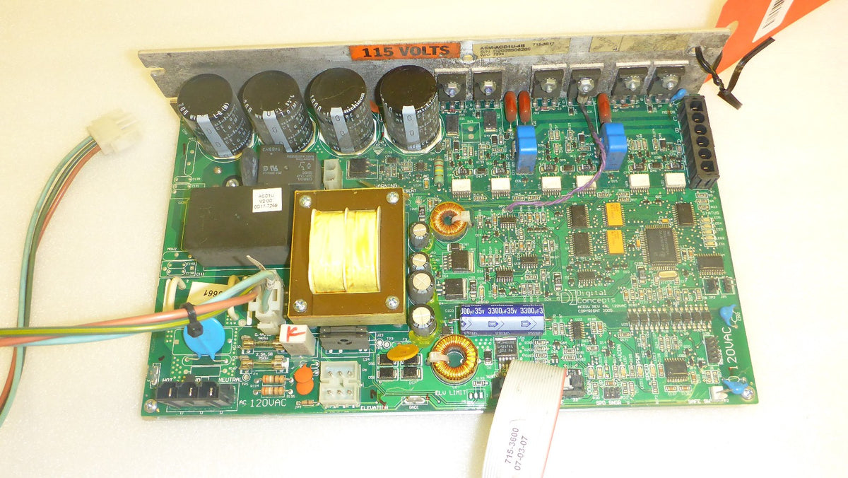 STAR TRAC TREAD MILL LOWER MOTOR ASM-ACD1U-4B BOARD USED GOOD CONDITION