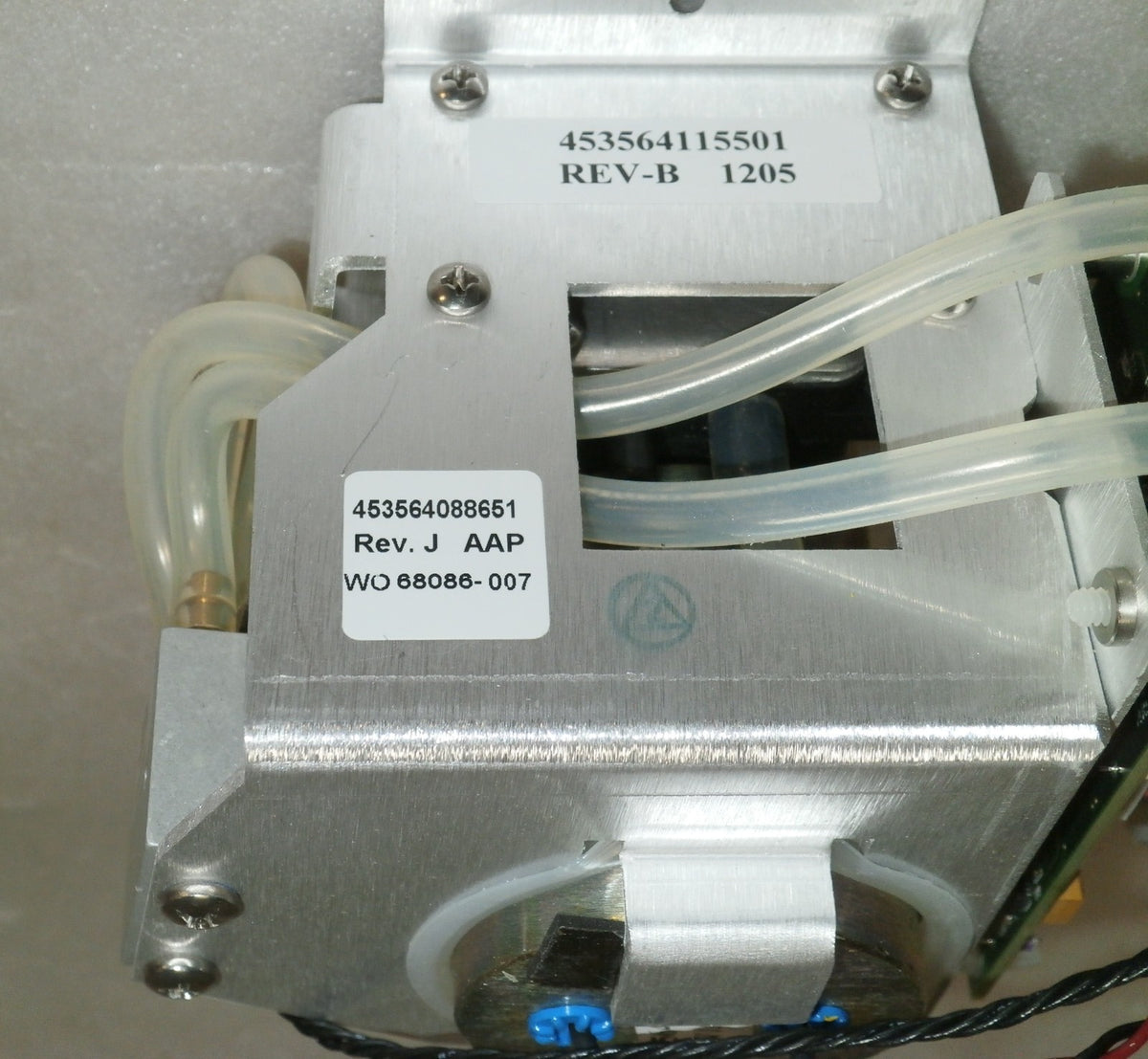 PARKER 990-000299-002 NIBP MANIFOLD AND PARTS 453564115501 REV B AND 453564