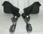 SET OF 2 WHEELCHAIR FOOT RESTS WITH MOUNT PLATES for Invacare Myon