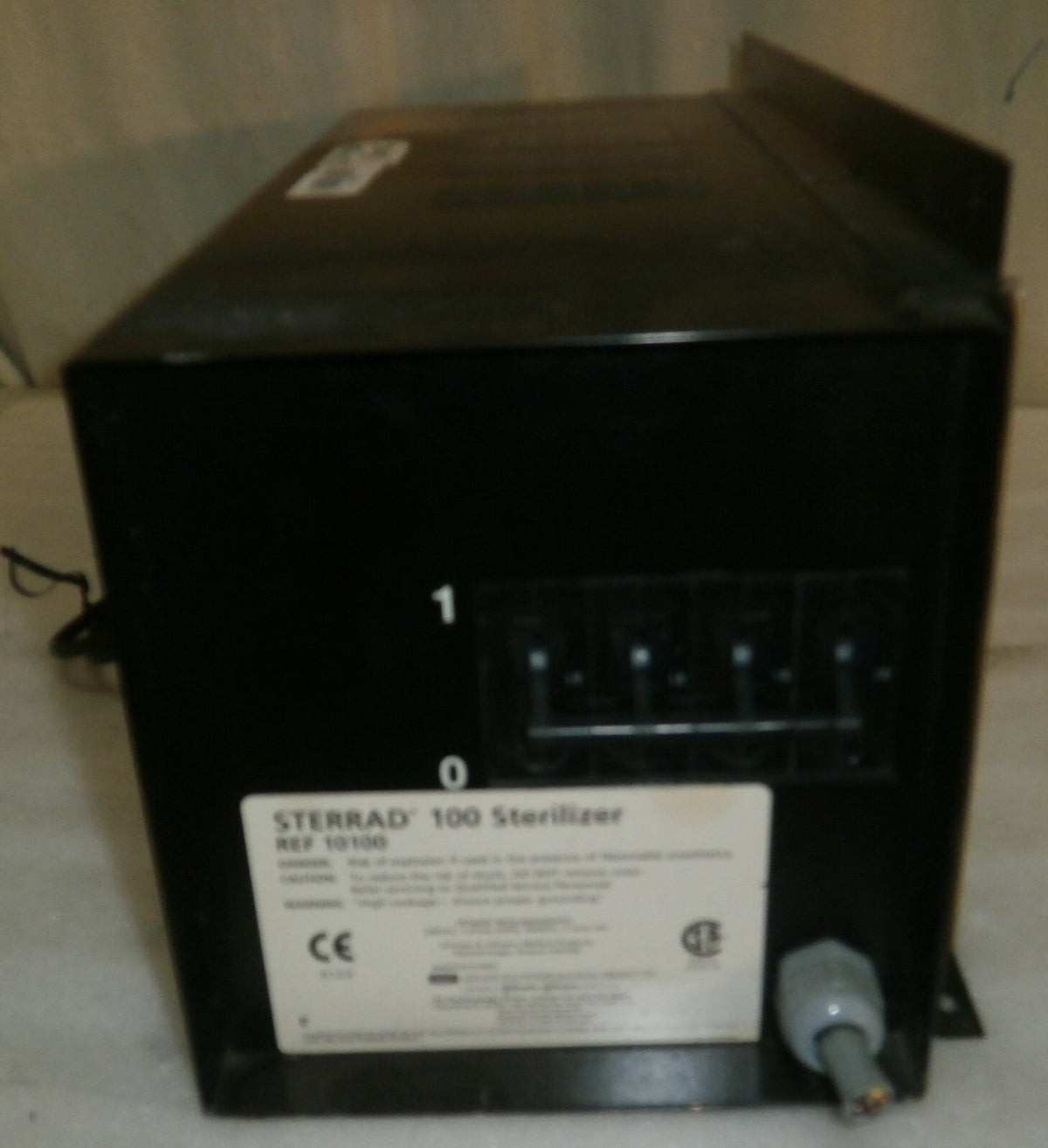 ASP Sterrad 100S Sterilizer 02-02270-0-001 Main Power Supply Enclosure Assembly