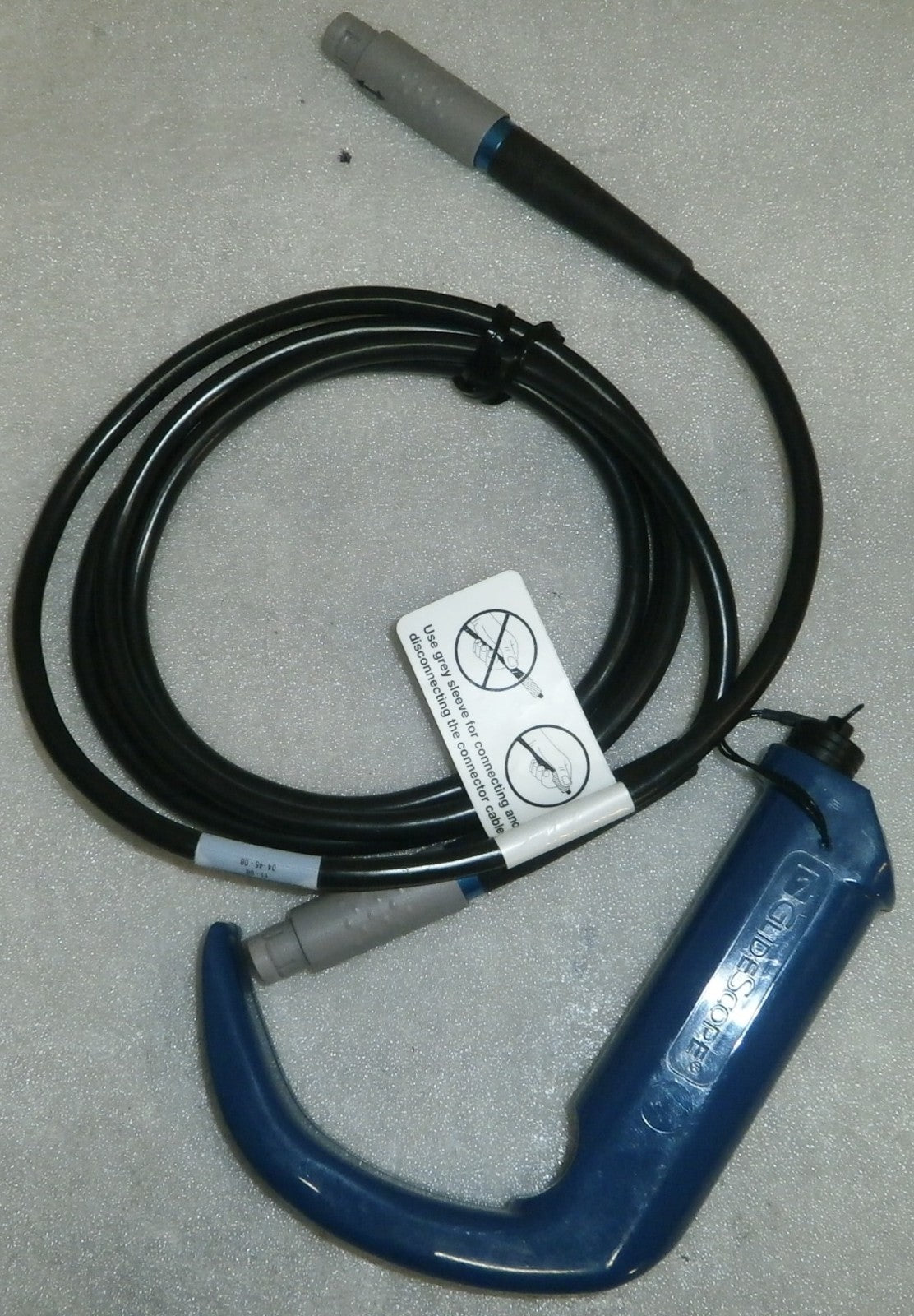 Verathon Glidescope GVL 3 0574-0007 w/ 0600-0237 cable