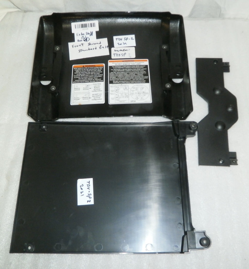 SET OF FRONT SHROUD STANDARD BASE FOR INVACARE 2021 TDX-SPII WHEELCHAIR