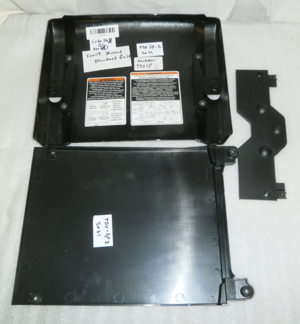 SET OF FRONT SHROUD STANDARD BASE FOR INVACARE 2021 TDX-SPII WHEELCHAIR