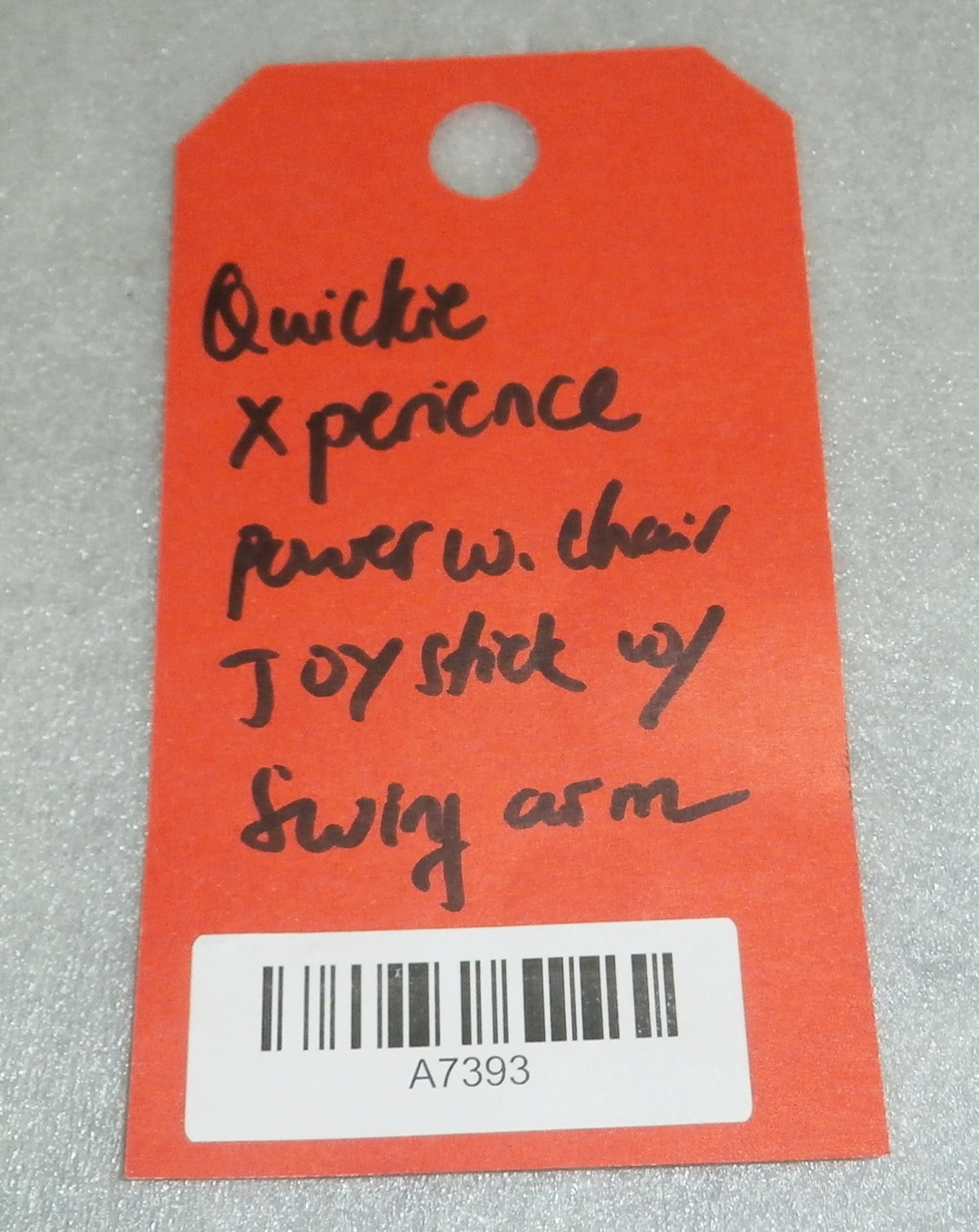 QUICKIE XPERIENCE WHEELCHAIR JOYSTICK AND ARM GOOD CONDITION