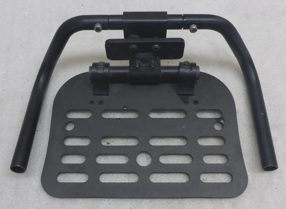 WHEELCHAIR FOOTREST DISTANCE BETWEEN PIPES 12 INCH DIAMETER OF PIPE
