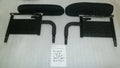 PAIR OF WHEELCHAIR ARM REST LEFT AND RIGHT WITH MOUNTS FOR QUICKIE QM-710