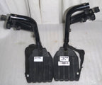 SET OF WHEELCHAIR FOOT REST GOOD CONDITION WITH MOUNT PLATES DIMENSION AS PHOTO