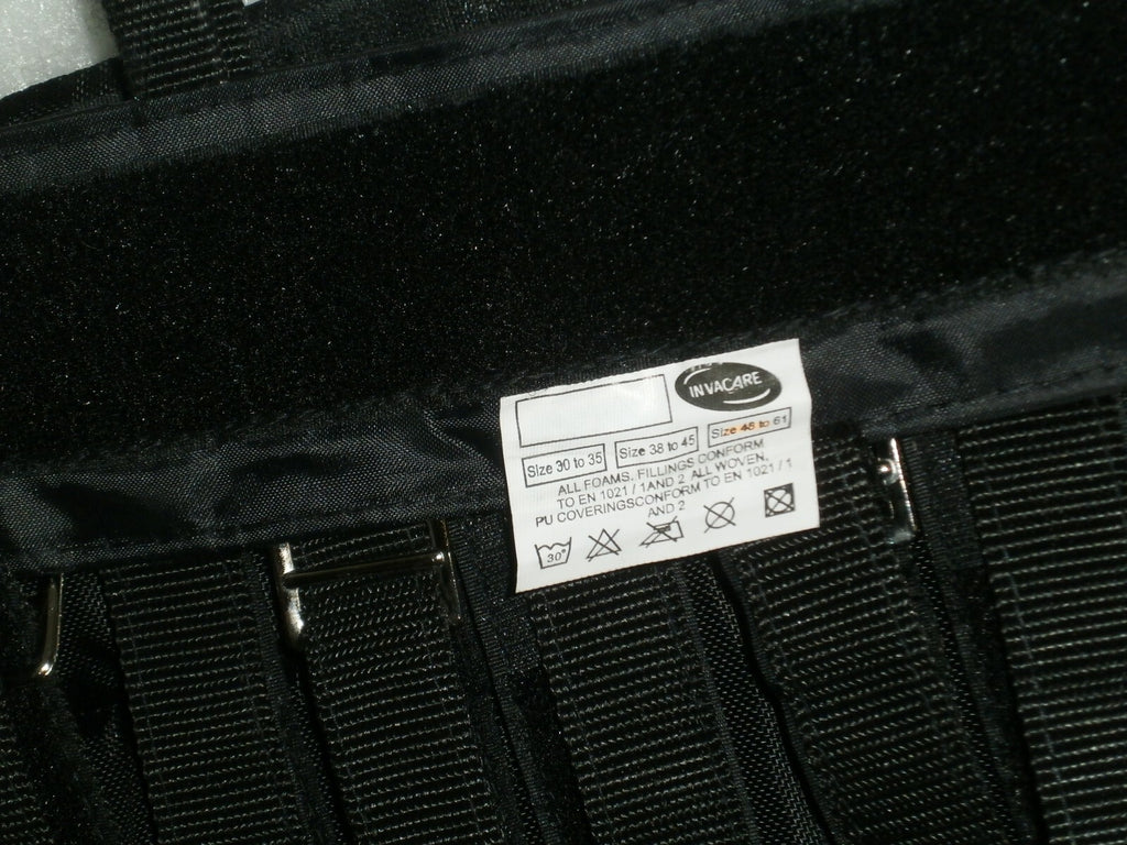Invacare Wheelchair Back Cover size 17-20" very good condition