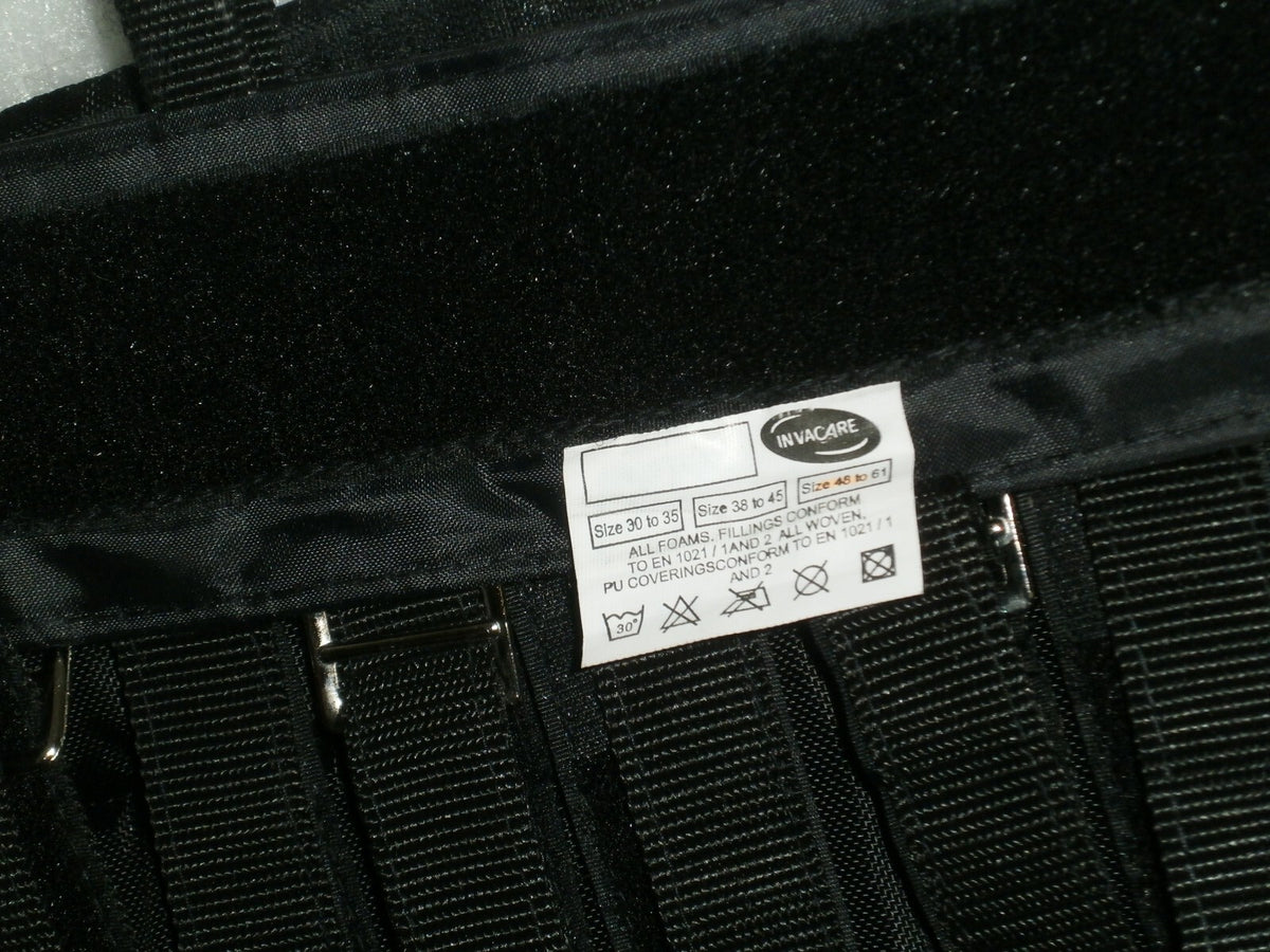 Invacare Wheelchair Back Cover size 17-20" very good condition