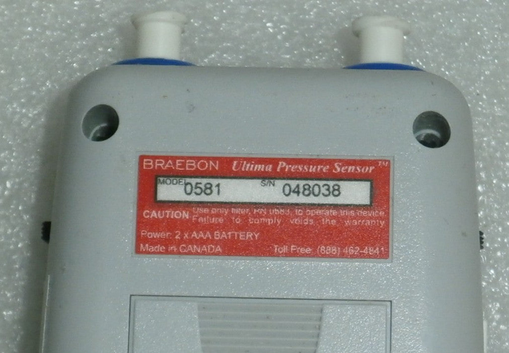 BRAEBON ULTIMA PRESSURE SENSOR MODEL 0581 (No Probes, or cables)
