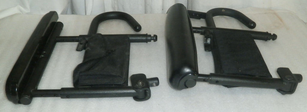 PAIR OF WHEELCHAIR ARM REST MOUNTS FOR QUANTUM EDGE 2.0