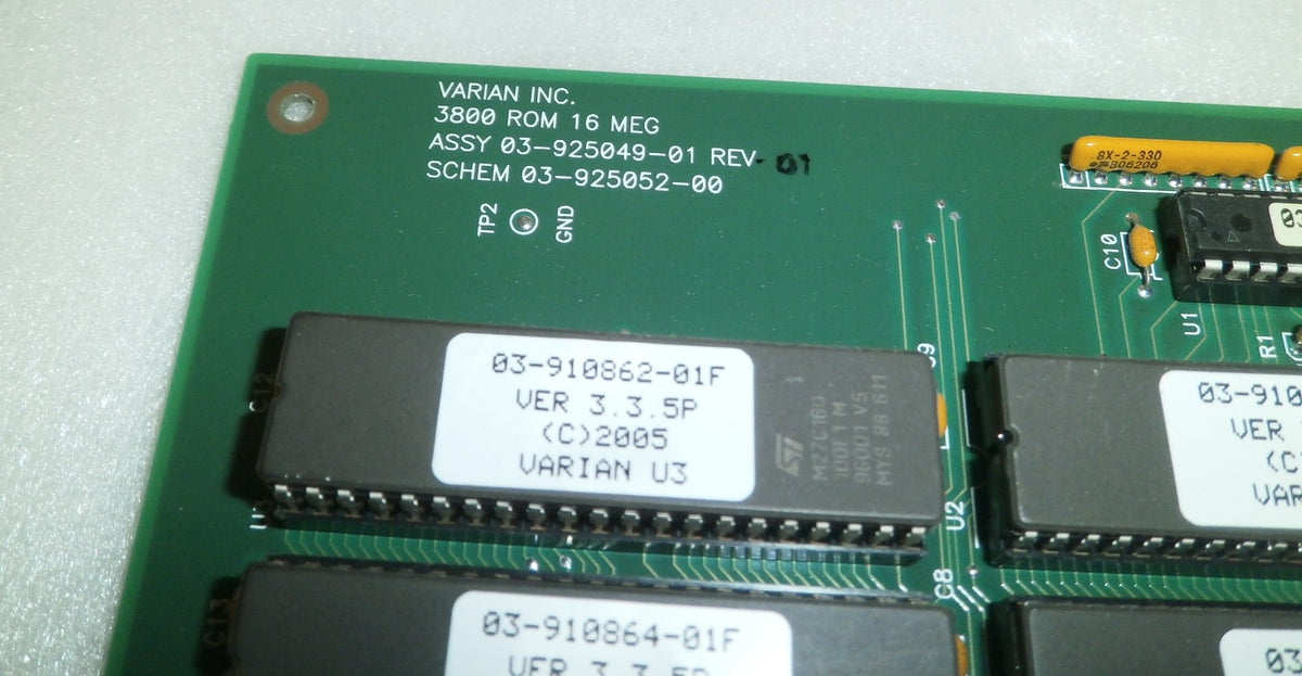 VARIAN CP-3800 BOARD 03-925049-01 USED GOOD CONDITION