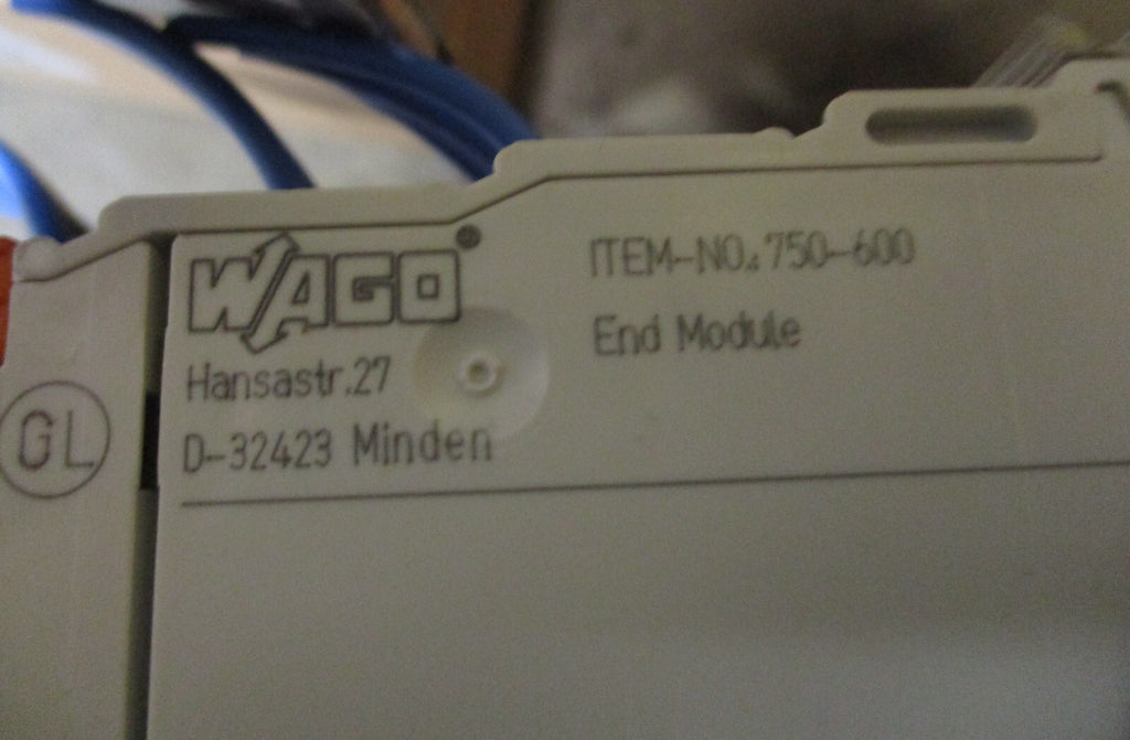 WAGO 750-842 CONTROLLER ETHERNET 1ST GENERATION AND WAGO 750-600 END MODUL