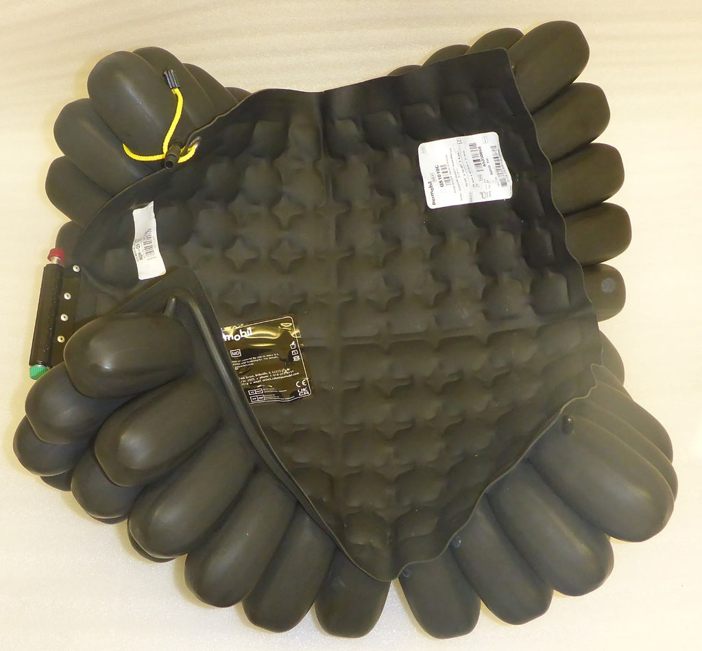 2024 PERMOBIL ROHO WHEELCHAIR CUSHION 19.5X18.5X4.25 WITH PUMP QS1010C