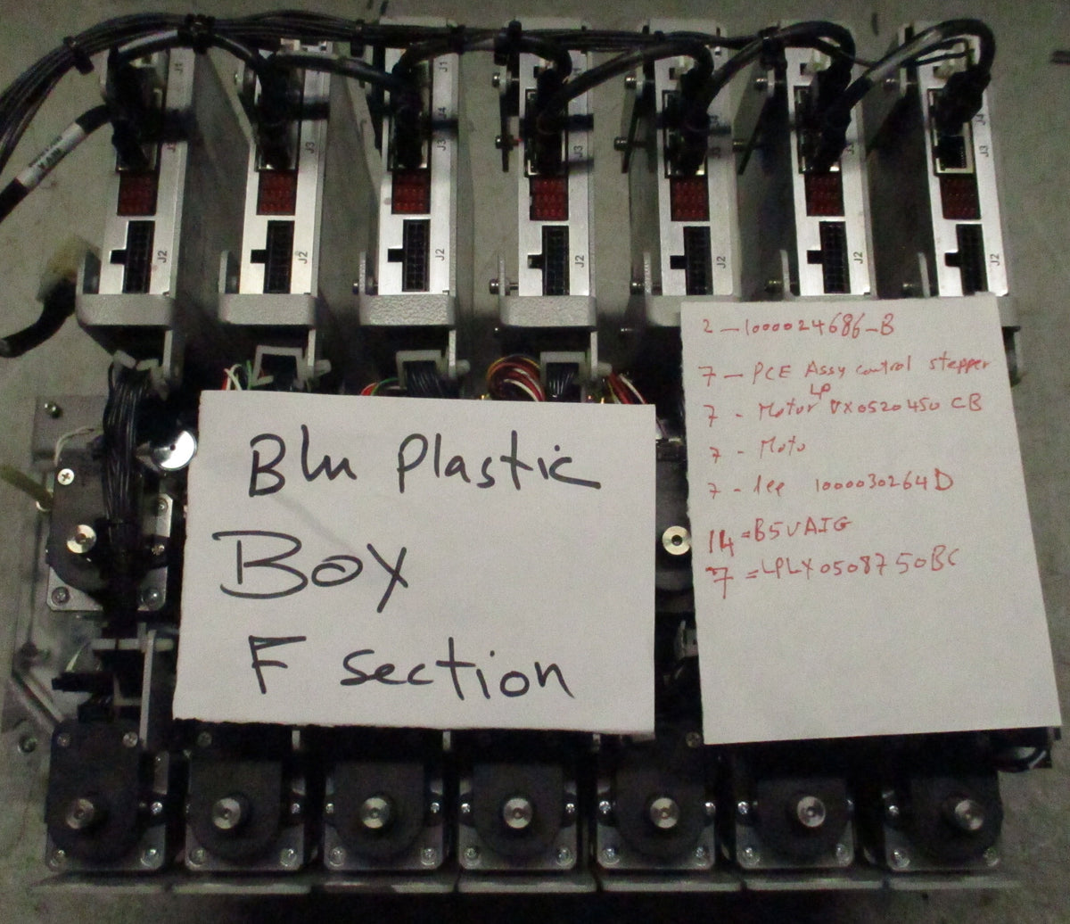 7 PCE ASSY CONTROL&LEE1000030264 MOTORS &LPLX0508750BC Valve OF SIEMENS VISTA500