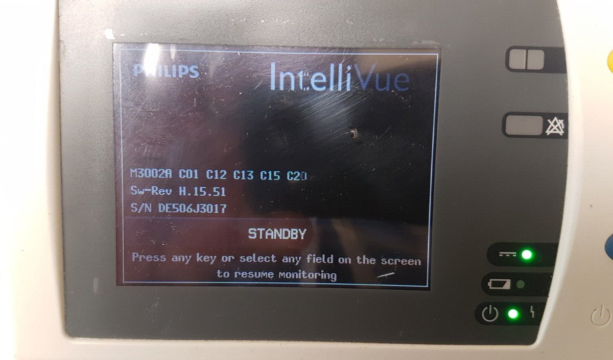 Philips IntelliVue X2 Vital Sign Patient Monitor M3002A Rev H (no battery)