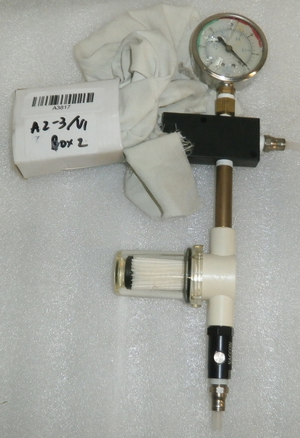 VACCON Venturi Vacuum Pump VP20-60H-60-STAA4 from KARL SUSS PA200