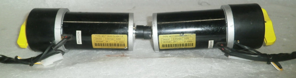 LOT OF 2 PRIDE PASSPORT WHEELCHAIR MOTORS LEFT & RIGHT MOT1805579 MOT1805580