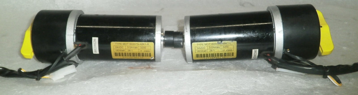 LOT OF 2 PRIDE PASSPORT WHEELCHAIR MOTORS LEFT & RIGHT MOT1805579 MOT1805580