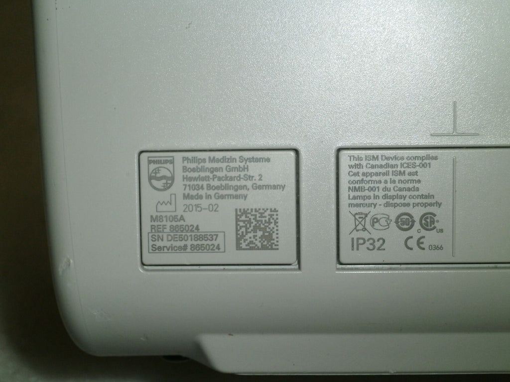 Philips IntelliVue MP5 Patient Monitor (No battery)