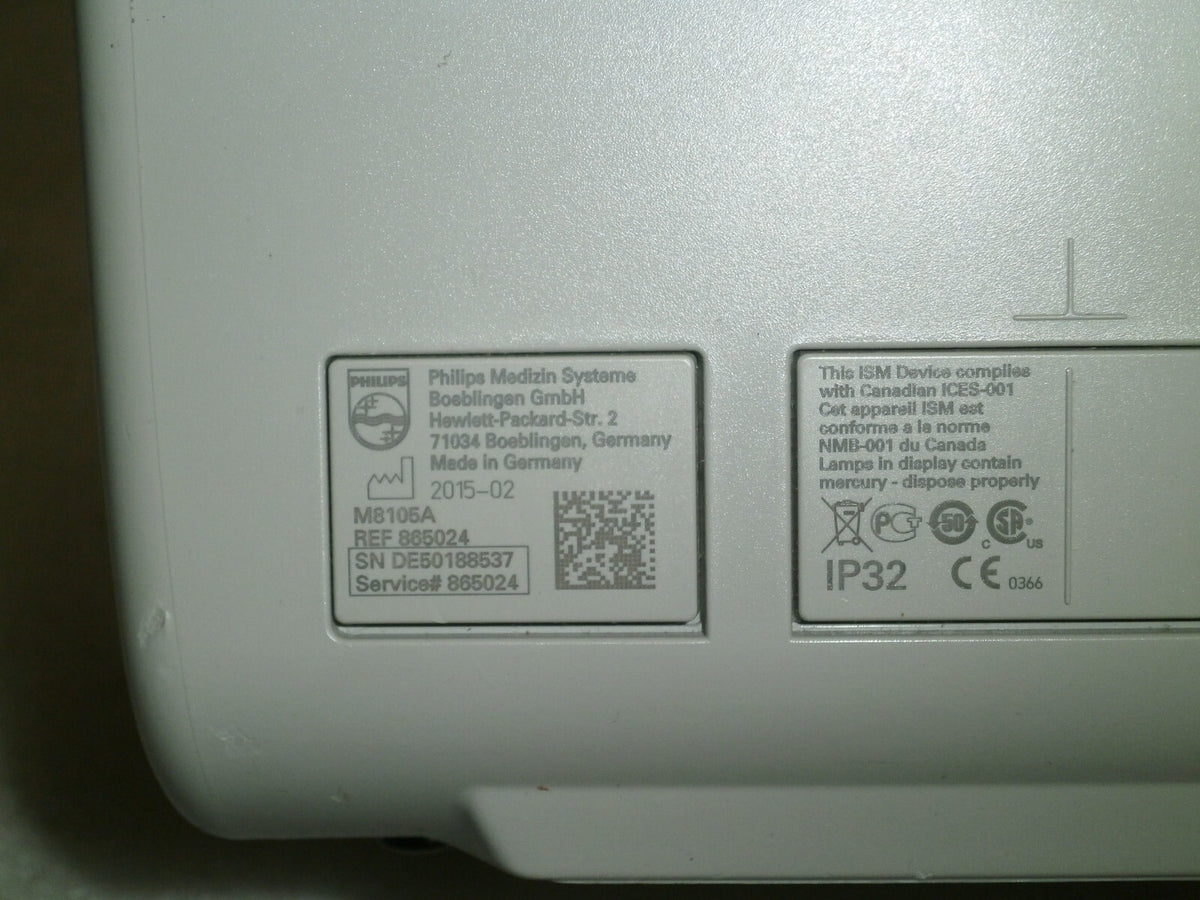 Philips IntelliVue MP5 Patient Monitor (No battery)