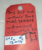 Wheelchair Jay Zip Cushion JZIPB12X FITS 12-14" W/ ACCESSORIES