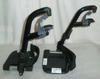 SET OF 2 WHEELCHAIR FOOT RESTS WITH MOUNT PLATES for Invacare Myon