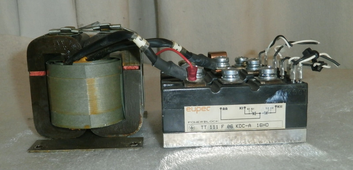CONTROL MODULE 46-154008G10 & Power Semiconductors TT111F06 From GE AMX4 X-RAY