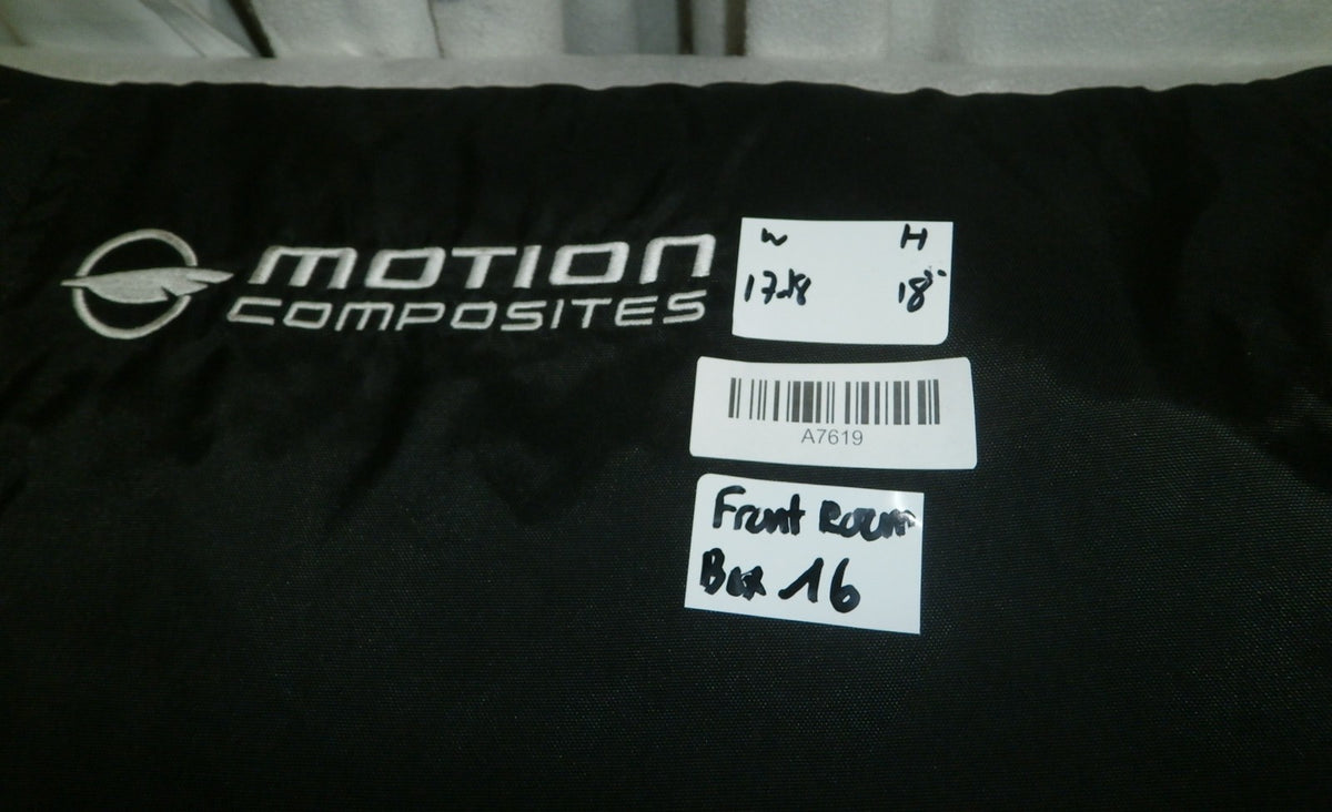 Motion Wheelchair Fabric Adjust Back cover Upholstery Size 17-18" Good Condition